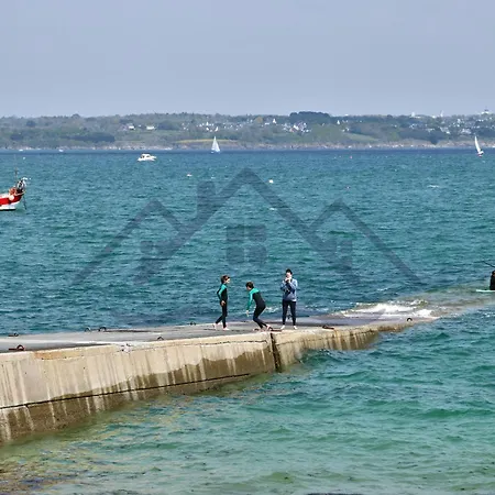 Localise - M4 - Ty Gwenn - La Maison A La Pointe De Lechiagat - Acces A Deux Pas D'une Terrasse Vue Privative - Wifi Inclus - Draps Inclus - Animaux Bienvenus * Tréffiagat